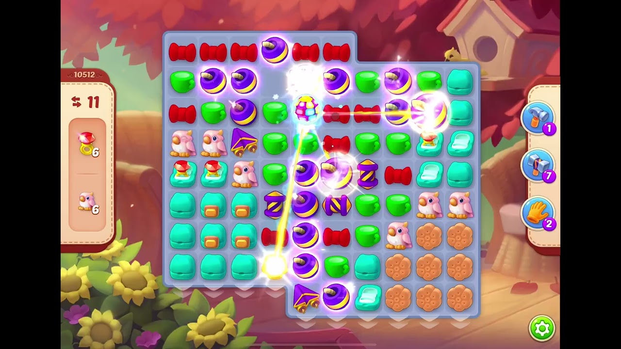 HomeScapes Level 10512 no boosters