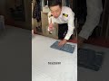 How to fold jeans and store 3980 yuan jeans.