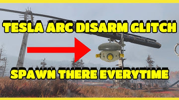 FALLOUT 76 | TESLA ARC DISARM GLITCH | SPAWN THERE EVERY TIME | UNLIMITED COPPER, STEEL & CIRCUITY