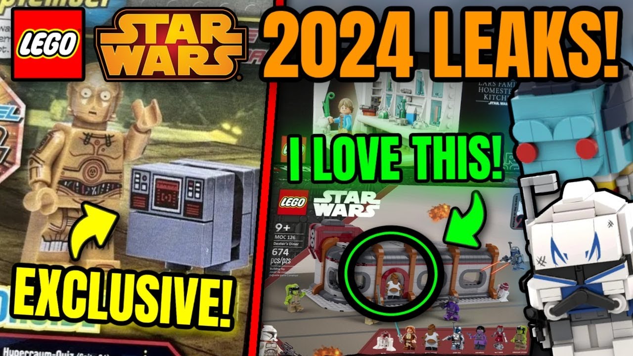 EVEN MORE 2024 LEGO Star Wars Set LEAKS! + NEW 2023 LEGO Star Wars