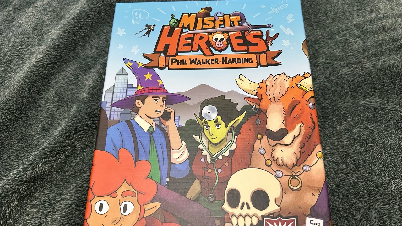 “Misfit Heroes” Board Game Unboxing
