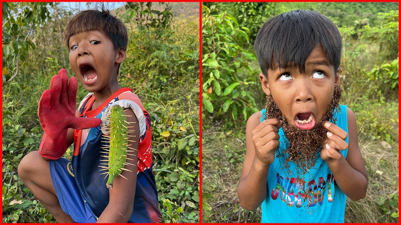 Survival Skills: SMART idea and USEFUL with single mom in forest #bushcraft #camping #outdoors #idea