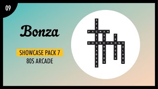 Bonza Word Puzzle | Showcase | Pack 7 | 80s Arcade