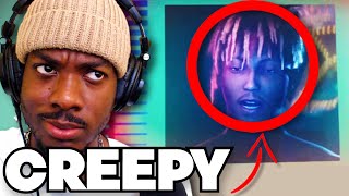 This Juice Wrld Video Is A Little Creepy | Juice Wrld & Marshmello Bye Bye Reaction