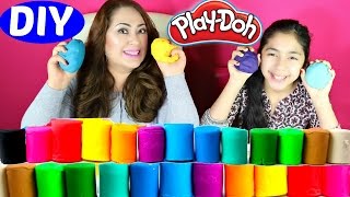 Play Doh DIY How To Make Play Doh at Home Really Easy| B2cutecupcakes