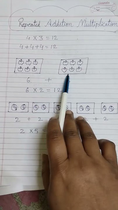 Repeated addition Multiplication #viral #knowledge #trending #learning ...