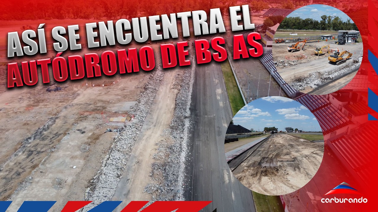 ¡DESDE ADENTRO! ASÍ ESTÁN las OBRAS en el AUTÓDROMO de BUENOS AIRES