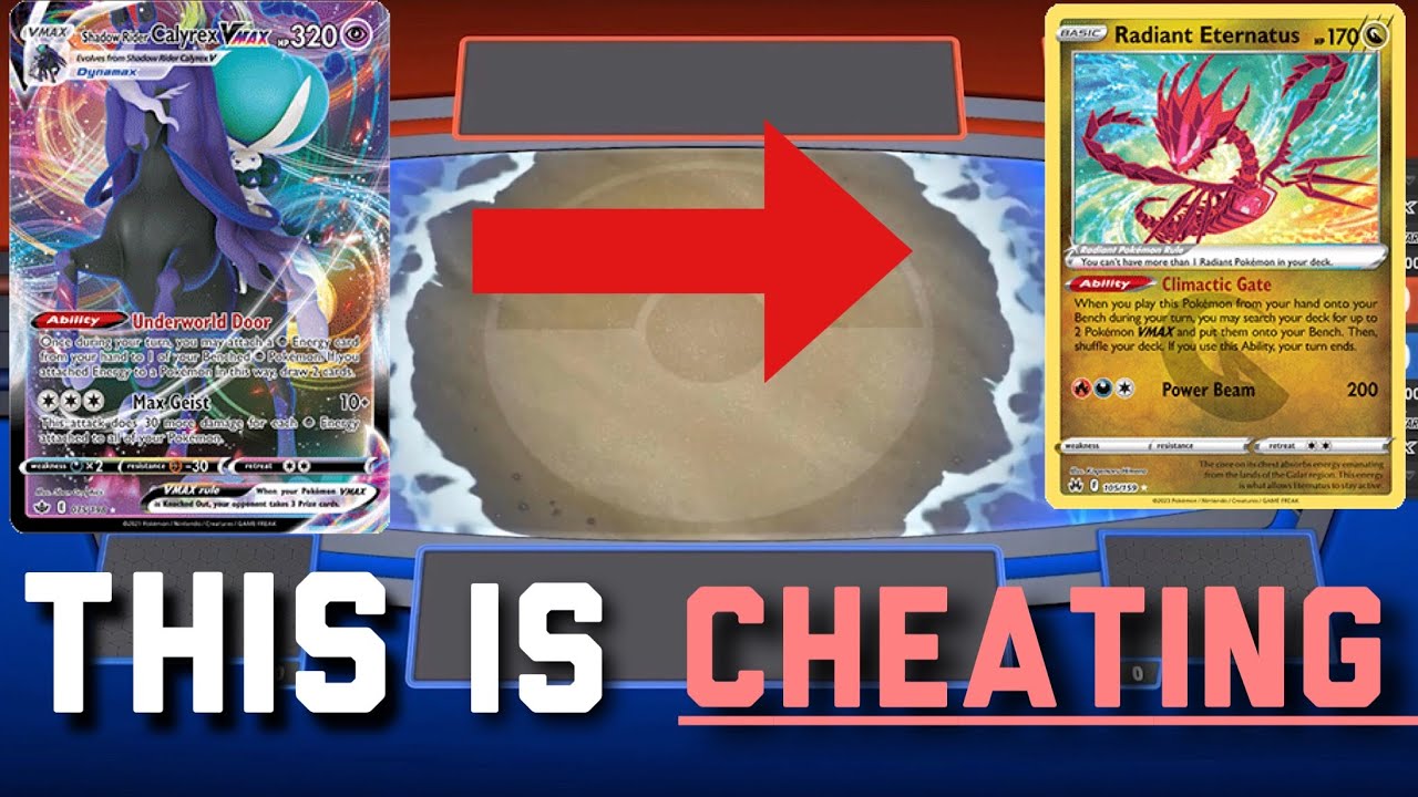This One Card BREAKS Shadow Rider Calyrex VMAX