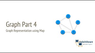 Graph Part 4 | Graph Representation using Map | codeItDown