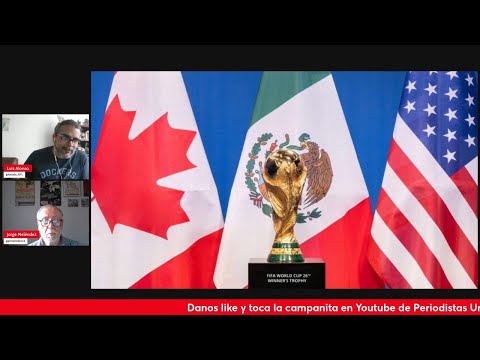 Luis Alonso habla con Jorge Meléndez sobre el Mundial de Futbol 2026 en México, USA y Canadá