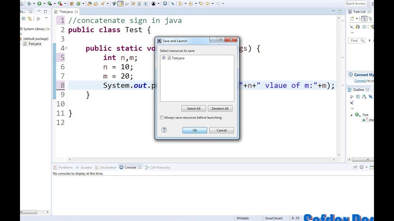 Java Programming Tutorial 07 string concatenation in java using ...