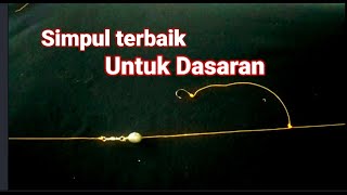 TUTORIAL CARA MEMBUAT RANGKAIAN PANCING DASARAN || BOTTOM Fishing