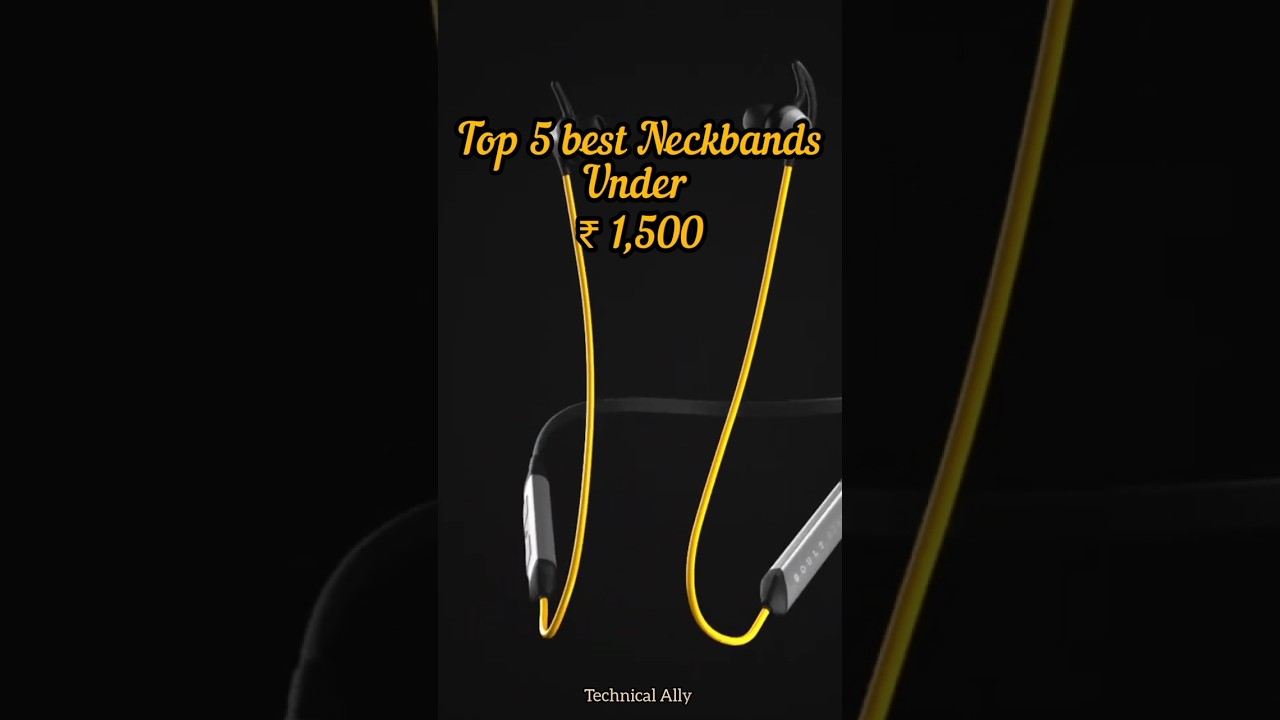 Best Bluetooth Earphone under 1500 | Neckband under 1500 | 