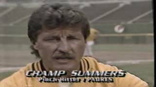Crazy Brawl Atlanta Braves vs San Diego Padres 1984