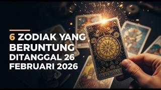 6 zodiak yang beruntung ditanggal 26 februari 2026
