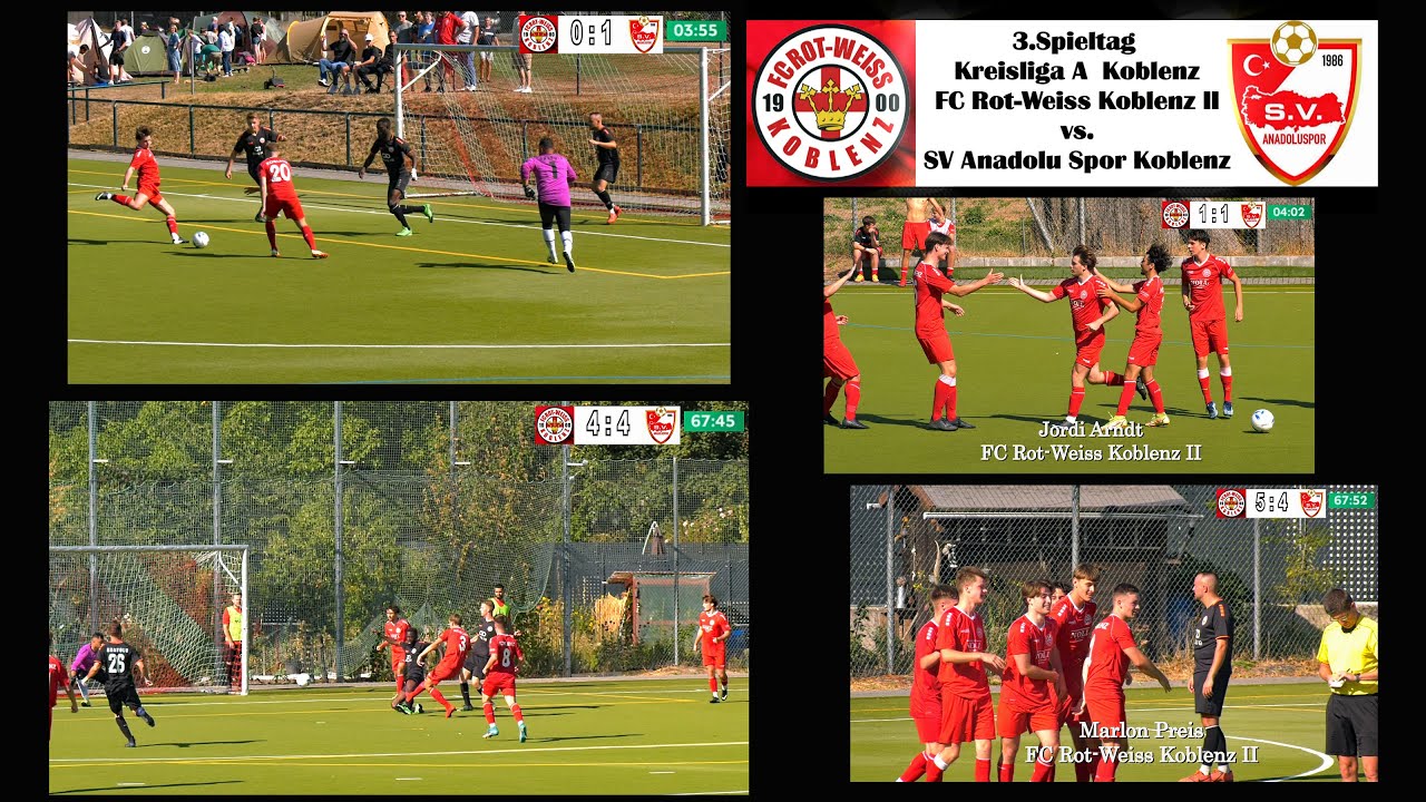 FC Rot-Weiss Koblenz II vs. SV Anadolu Spor Koblenz