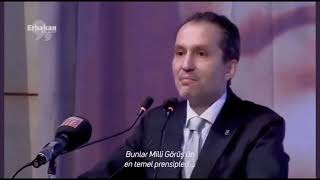 Fati̇h Erbakan Mi̇lli̇ Görüşün İki̇ Temel Umdesi̇ Paylaşimda Adalet, Yöneti̇mde Adalet