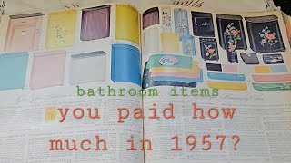 What Did Bathroom Essentials Cost in 1956? | Montgomery Ward Catalog