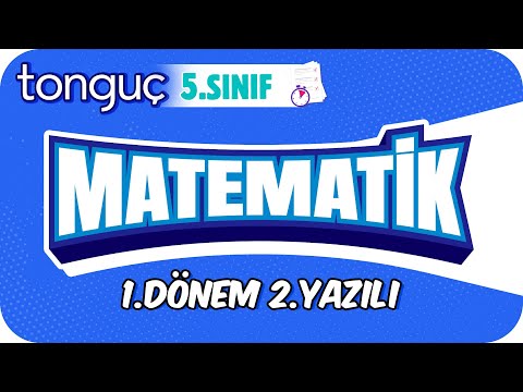 5.Sınıf Matematik 1.Dönem 2.Yazılıya Hazırlık 📝 #2024