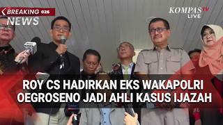 BREAKING NEWS - Roy Suryo CS Hadirkan Eks Wakapolri Oegroseno Jadi Ahli Kasus Ijazah Jokowi