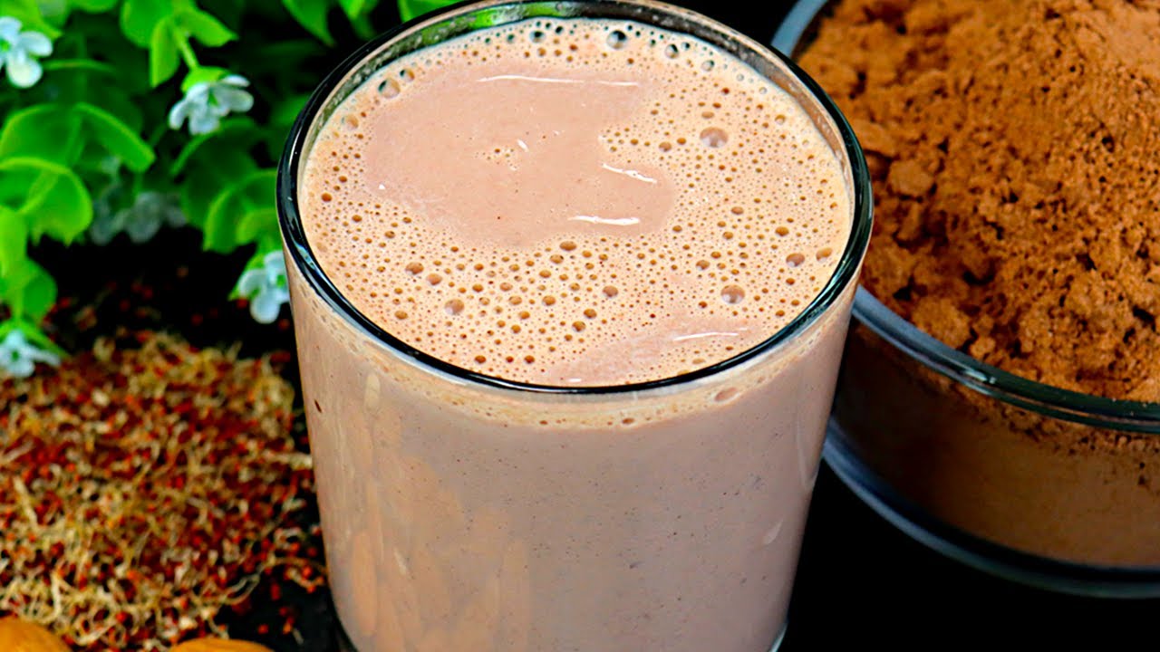 5 நிமிடத்தில் இன்ஸ்டன்ட் ராகி மால்ட்😋, தினமும் டீ, காபிக்கு பதில் இத குடிங்க! 💪| ragi malt recipe