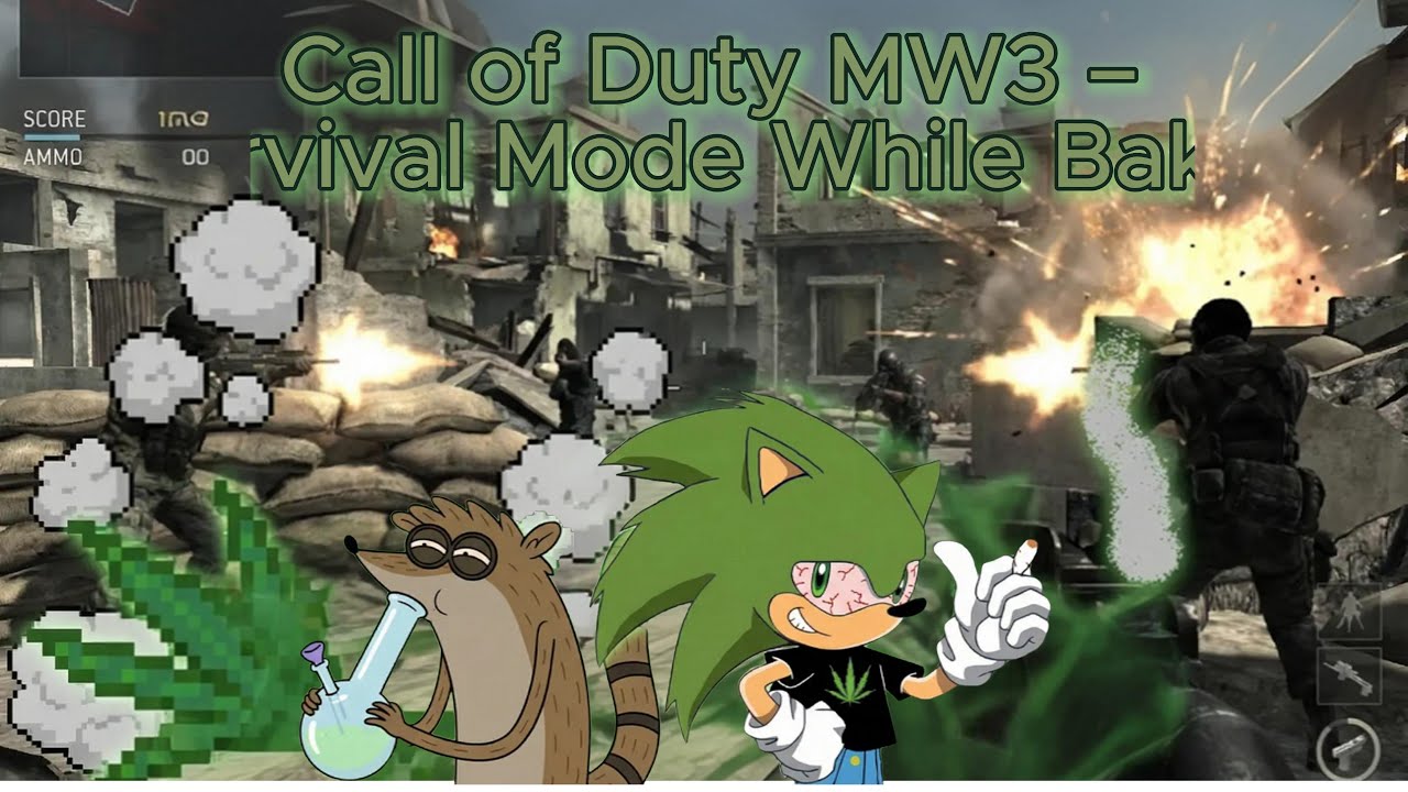 Call of Duty MW3 – Survival Mode While Baked and just talking 