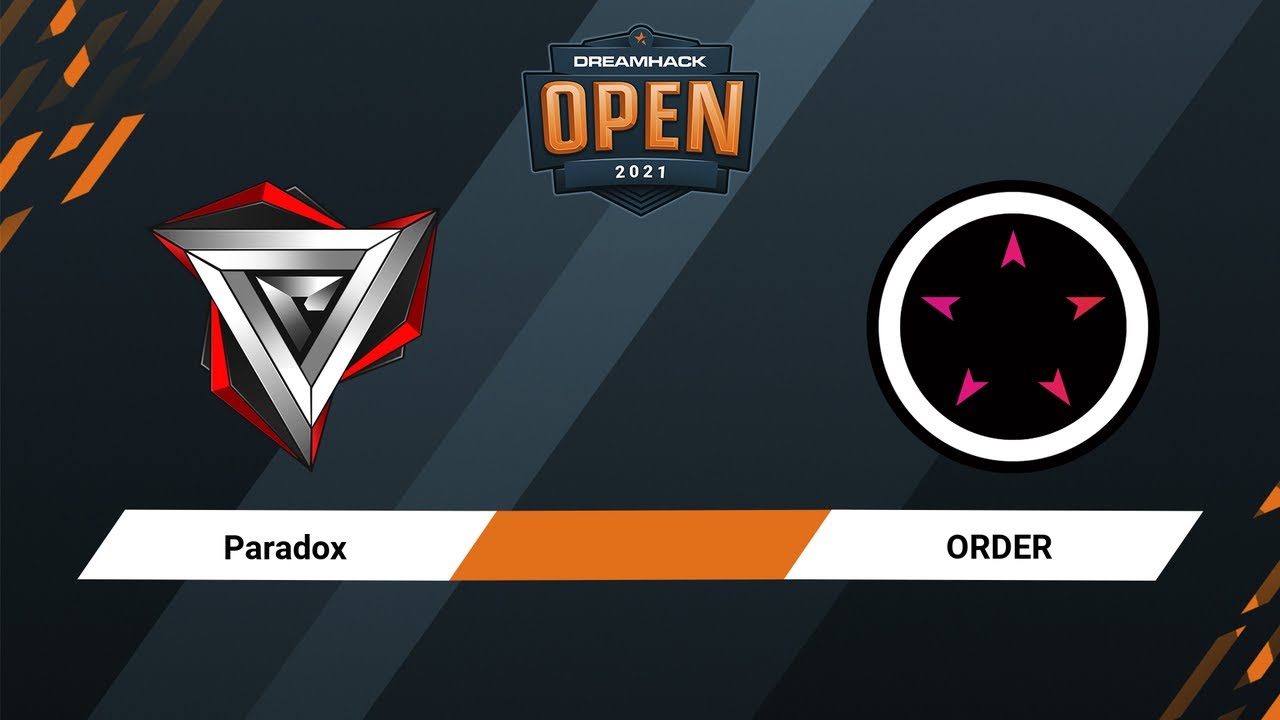 Paradox vs ORDER | Карта 1 Overpass | Dreamhack Open September