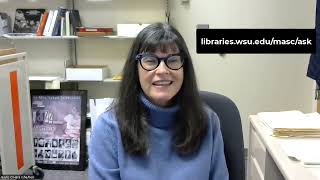 Behind the Scenes at the WSU Libraries: Manuscripts, Archives, & Special Collections