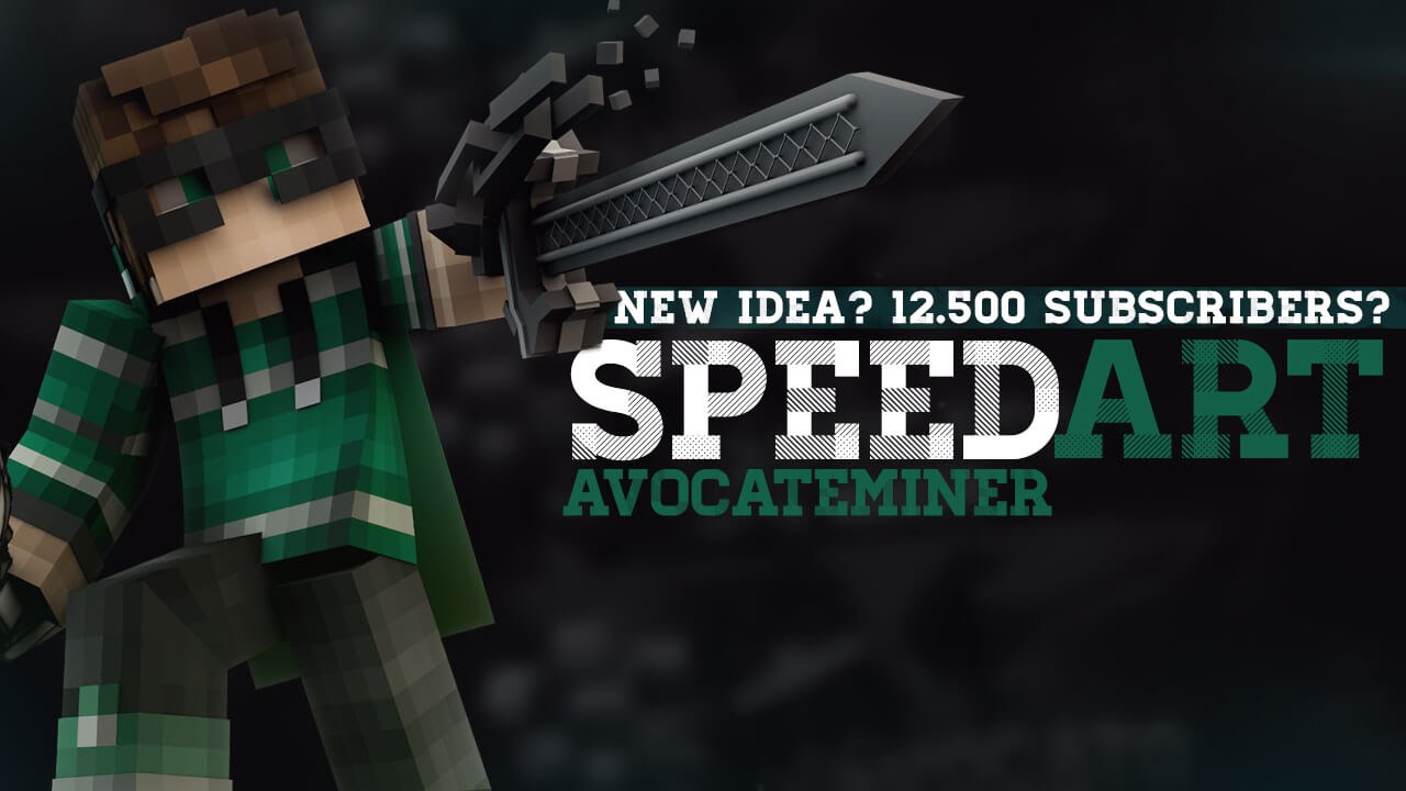 AvocatoMiner [NEW STYLE] - Minecraft Banner Speedart 