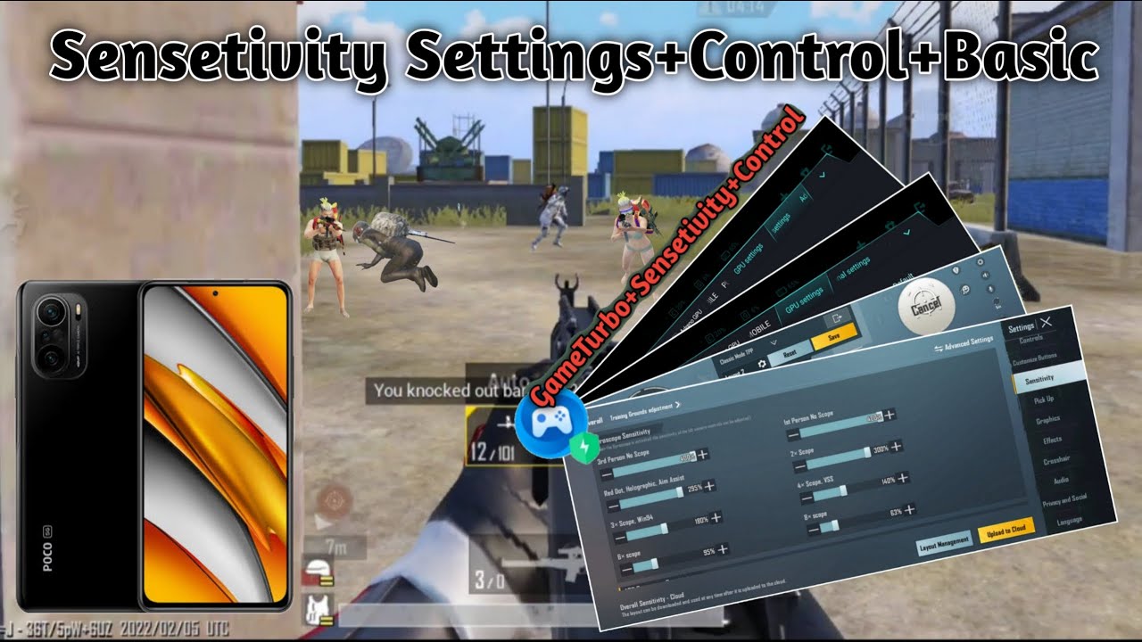 POCO F3 BEST SETTINGS & SENSITIVITY🔥 POCO F3 Sensitivity  Pubg Mobile