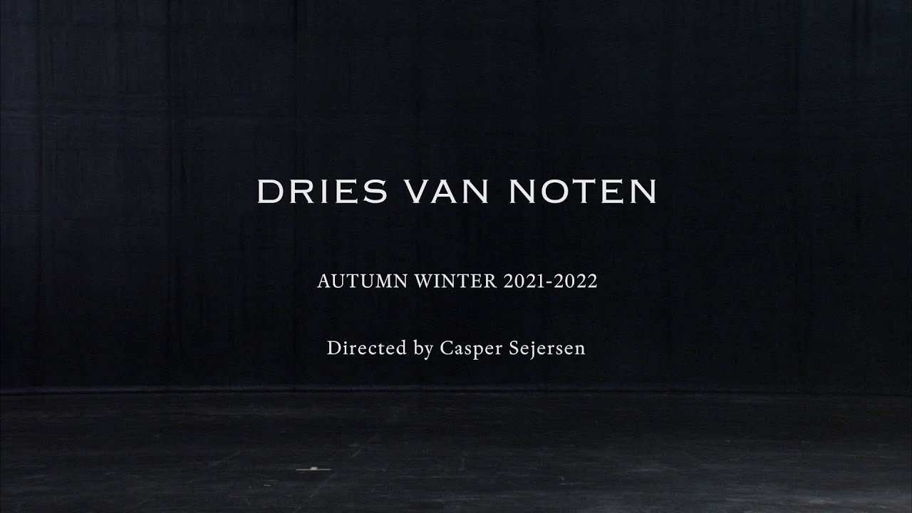 Dries Van Noten Women's Autumn Winter 2021-22 - YouTube