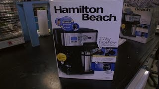 Hamilton Beach coffeemaker burn risk | Consumer Reports