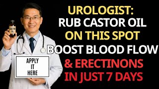 Urologist: Rub Castor Oil on This Spot – Boost Blood Flow & Erections in Just 7 Days