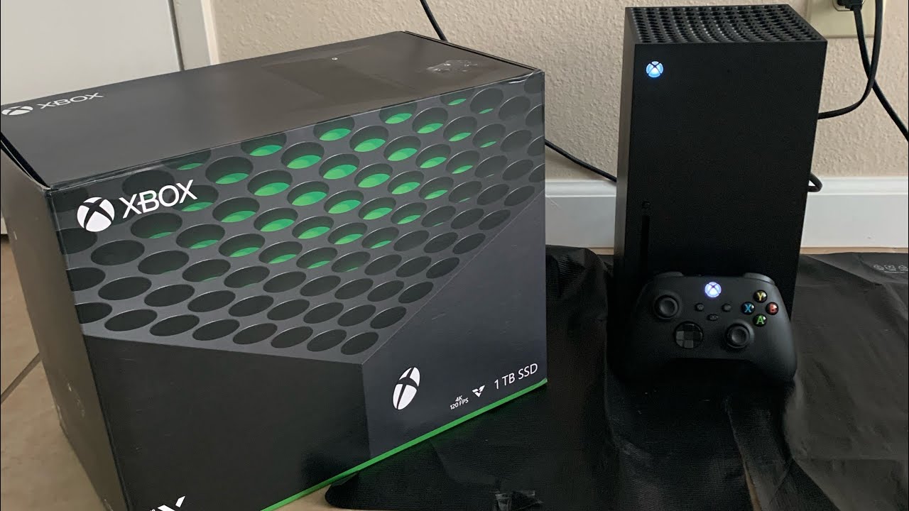 NEW XBOX SERIES X UNBOXING!