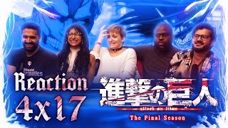 Attack on Titan 4x17 - Judgement - The Normies Group Reaction