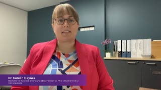 Interview of Katelin Haynes, UQ Science Alumni and CEO of Hepatitis Queensland