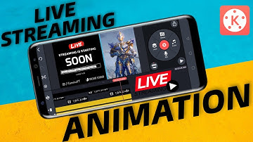Live Streaming Animation For Gaming Channel || Kinemaster Tutorial