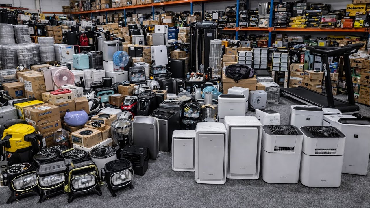 Hàng nội địa Nhật. Máy hút ẩm. Máy lọc không khí. Máy chạy bộ. Đèn cao áp. Nồi chiên không dầu..