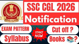 SSC CGL 2026: Complete Guide - From Notification to Cut Off & Best Books (Tier 1 & 2) #ssccgl #books