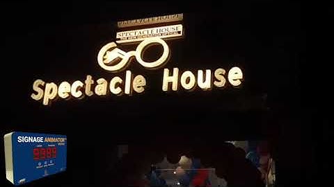 Led sign board - Animated - Signage animator