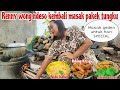 Renny wong ndeso kembali masak pakek tungkumasak soto babatudang krispykepiting kuah pedas dll