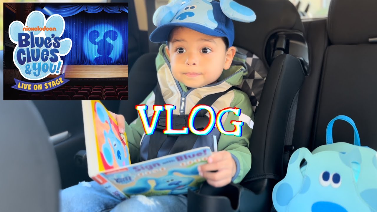 BLUES CLUES & YOU LIVE ON STAGE! - FAMILY VLOG