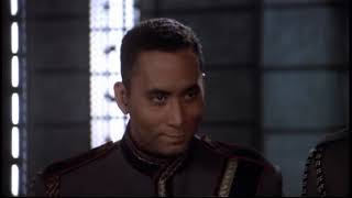 Babylon 5 S02E09 The Coming of Shadows - Diplomacy with the Centauri Emperor Clip (1995)