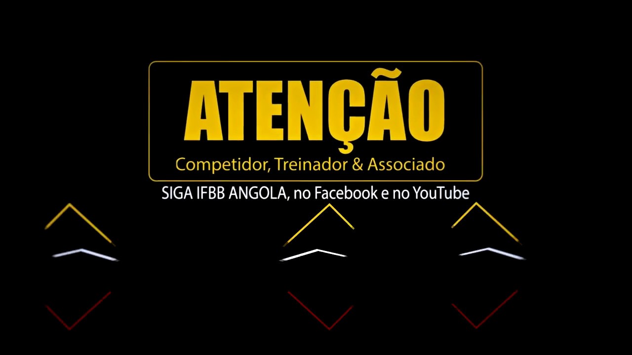 IFBB ANGOLA - PROMO CADERNETA ANGFBB - YouTube