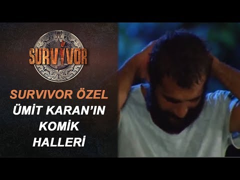 Ümit Karan'ın Araba Yarışmasındaki Komik Halleri | Survivor Özel