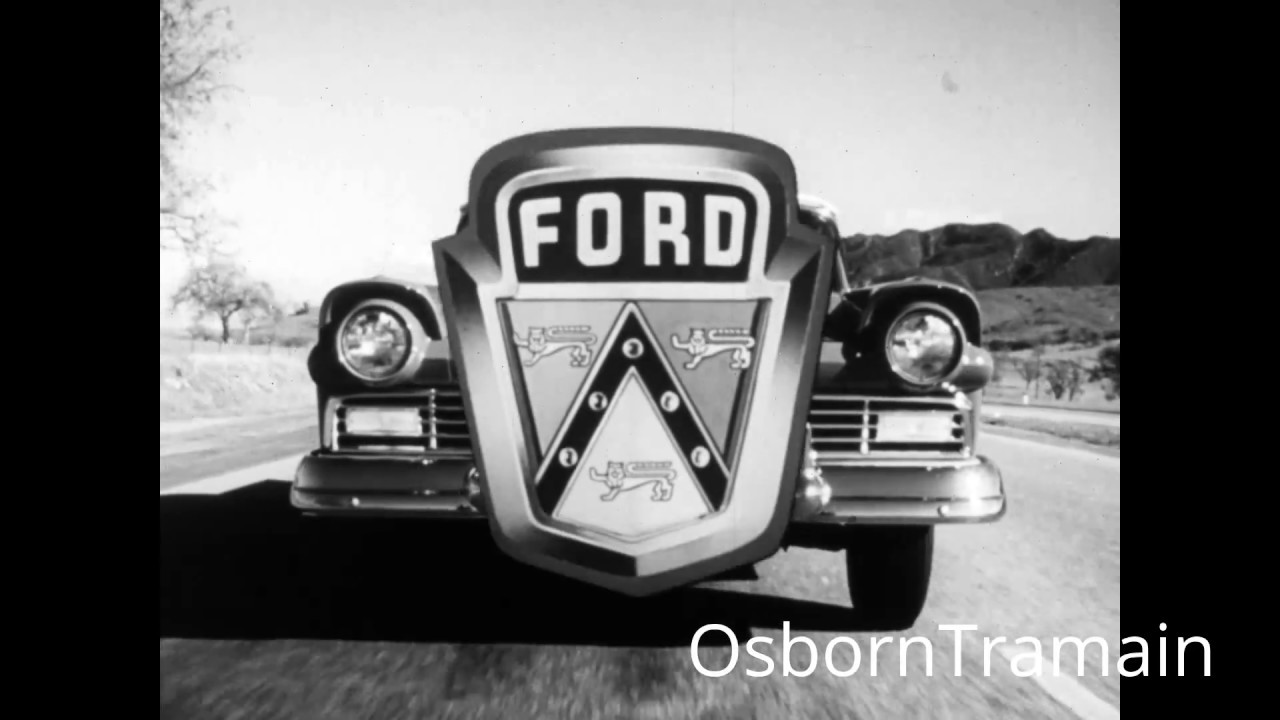 1957 Ford Commercial -2 door Sedan & 2 Door Hardtop