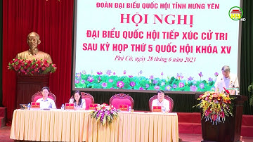 Đại biểu QH tỉnh tiếp xúc cử tri tại Phù Cừ