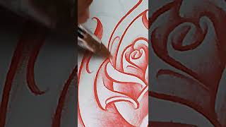 "Dedicated to the One I Love"The Temprees | Chicano Art / Chicano Script Lettering Drawing