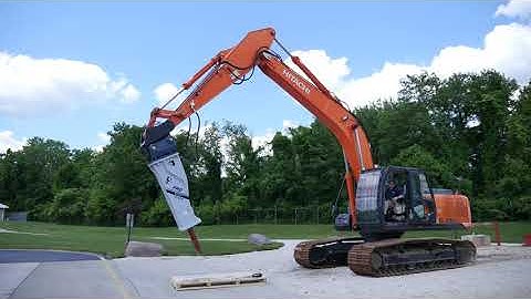 FRD Hydraulic Breaker Setup