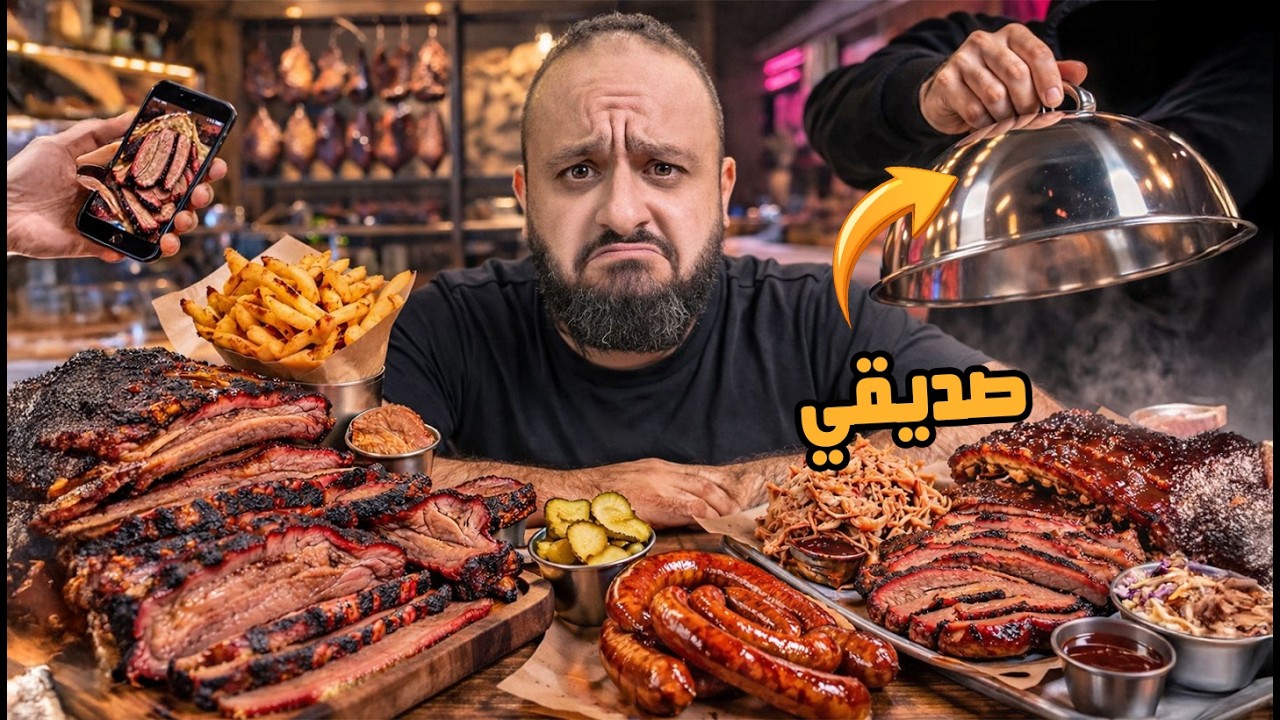 ⁣تحدي  صديقي يتحكم في أكلي 🍟🍔 لمدة يوم كامل 😳